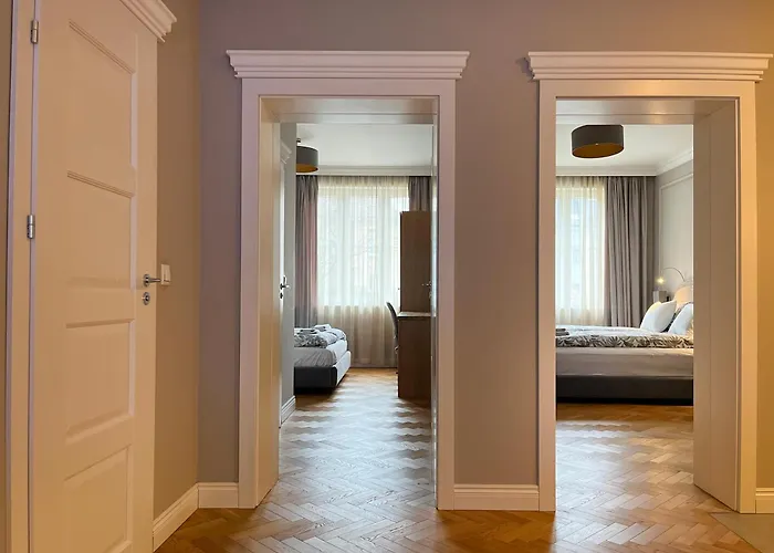 דירה Premium For 6 Guests Center With 2 Bedrooms And Living