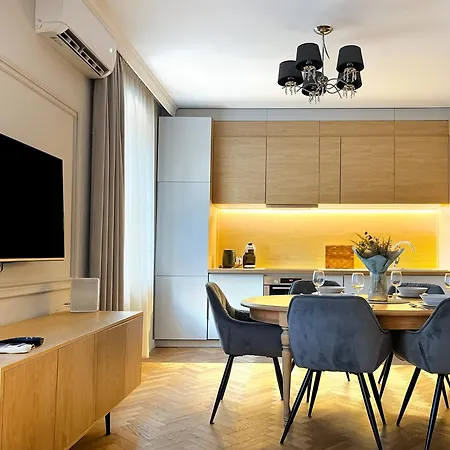 דירה Premium For 6 Guests Center With 2 Bedrooms And Living קרקוב